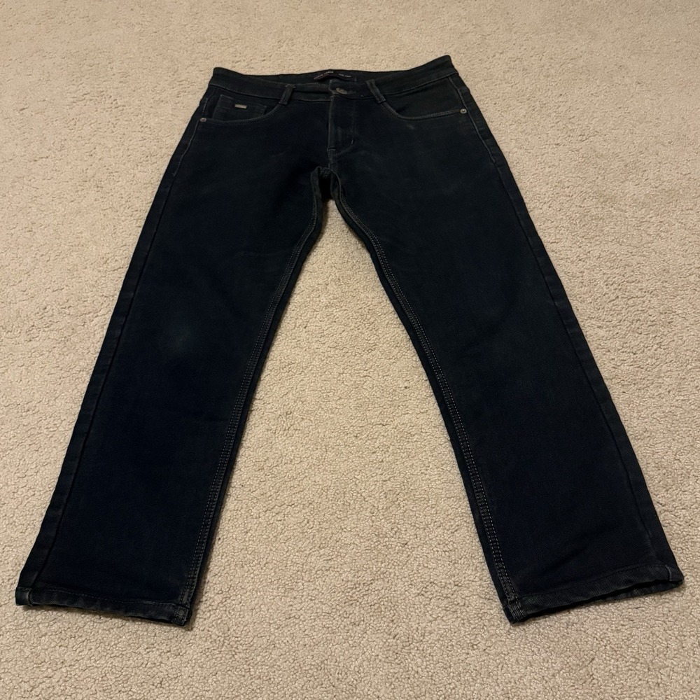 Monte Carlo brand Jeans Straight Leg Men's Size 32 Dark Wash Denim Rare